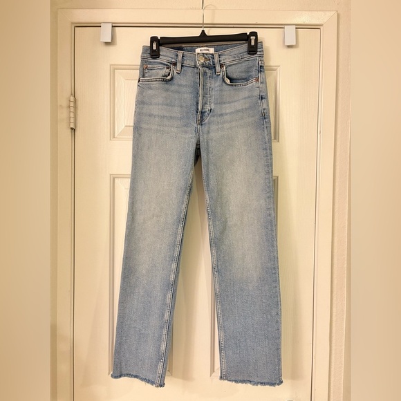 Re/Done high rise stove pipe Jean in color mid 90s size 25 - Picture 4 of 5